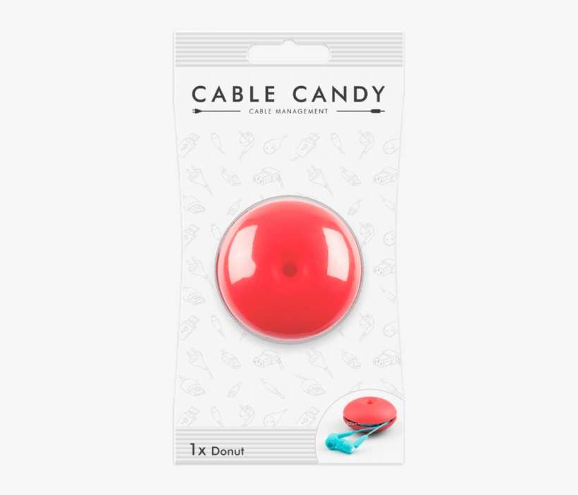 Cc002 Cable Candy Pink Donut - Donut - Pink, transparent png download