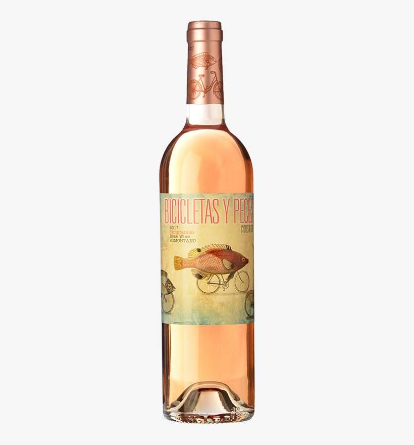 Bicicletas Y Peces Rosado Pálido 2017 - Family Owned Wineries Bicicletas Y Peces Rosado 2016, transparent png download