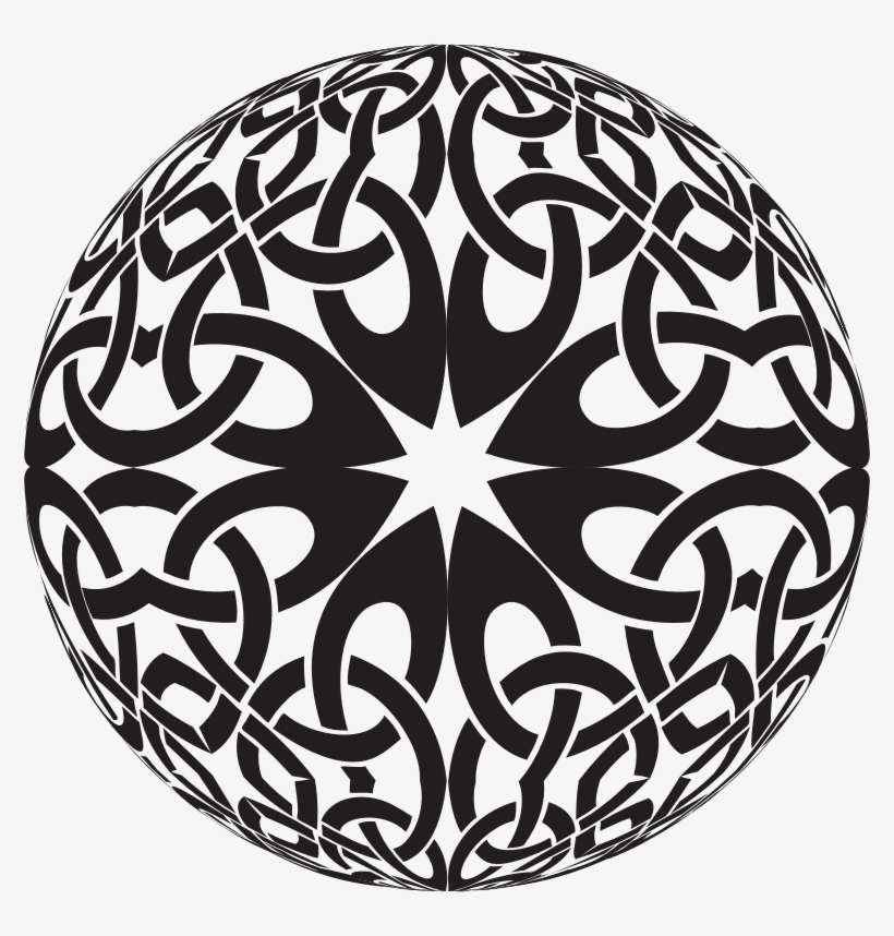 Medium Image - Celtic Circle Design, transparent png download