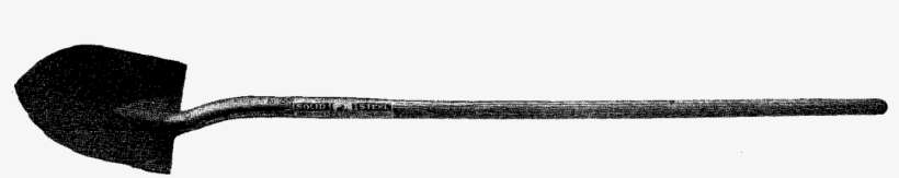 Antique Image Digital Gardening Clip Art Long Handle - Free Shovel Clip Art, transparent png download