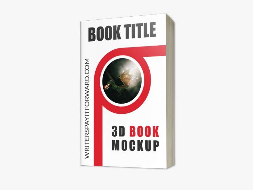 3d Book Mockup Paperback - Mockup Paperbook, transparent png download
