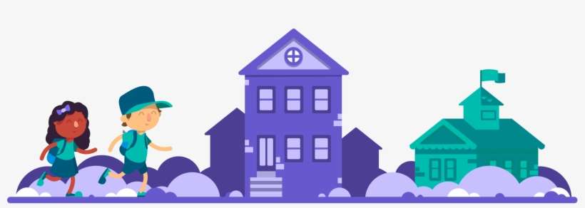 It's Easy To Get Involved In Walk To School - Illustration, transparent png download