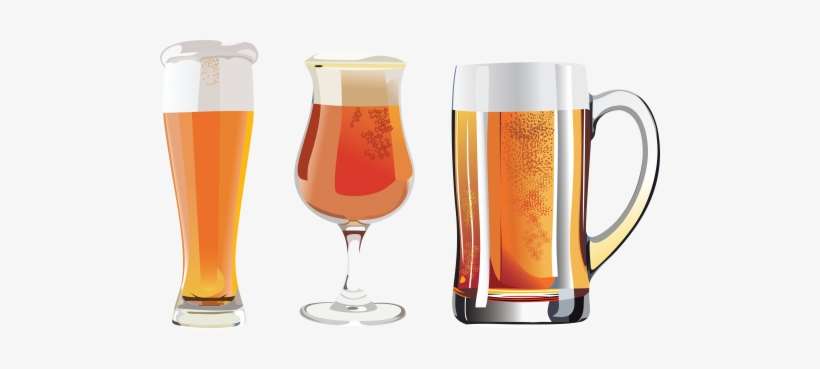 Beer Glass Set - Beer, transparent png download