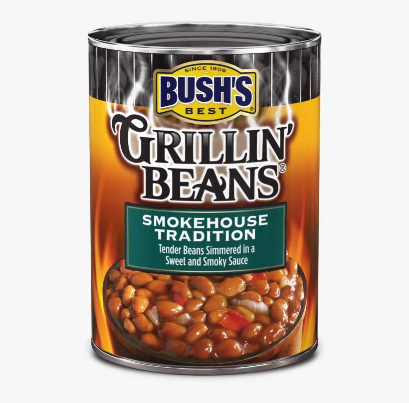 Bush's® Smokehouse Tradition Grillin' Beans® - Southern Pit Barbecue Grillin Beans, transparent png download