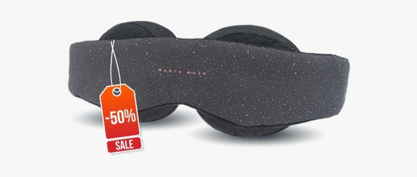 Manta Sleep Mask World's 1st Modular Eye Mask For Sleeping - Blindfold, transparent png download