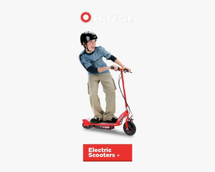 Razor E100 Kids Electric Scooter Red Left Price Of A Razor Scooter
