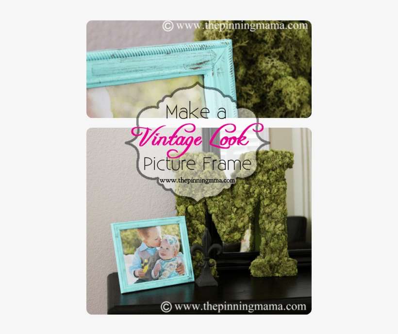 How To Create A Vintage Picture Frame With A Dry Brush - Picture Frame, transparent png download