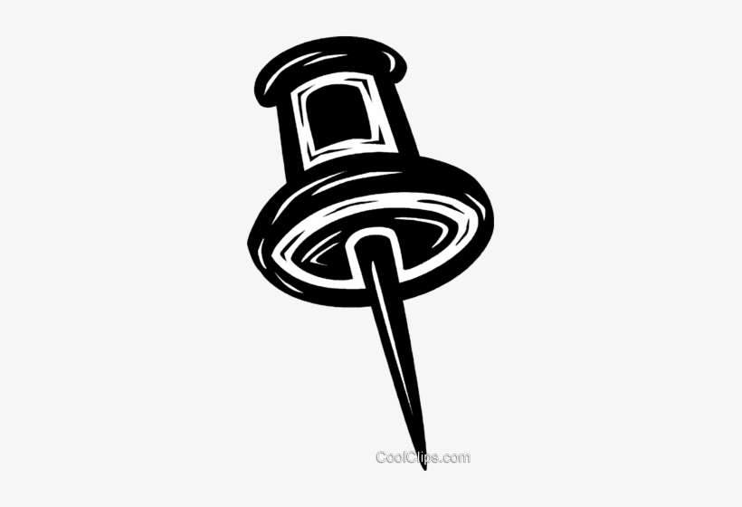 Chinchetas Libres De Derechos Ilustraciones De Vectores - Illustration, transparent png download