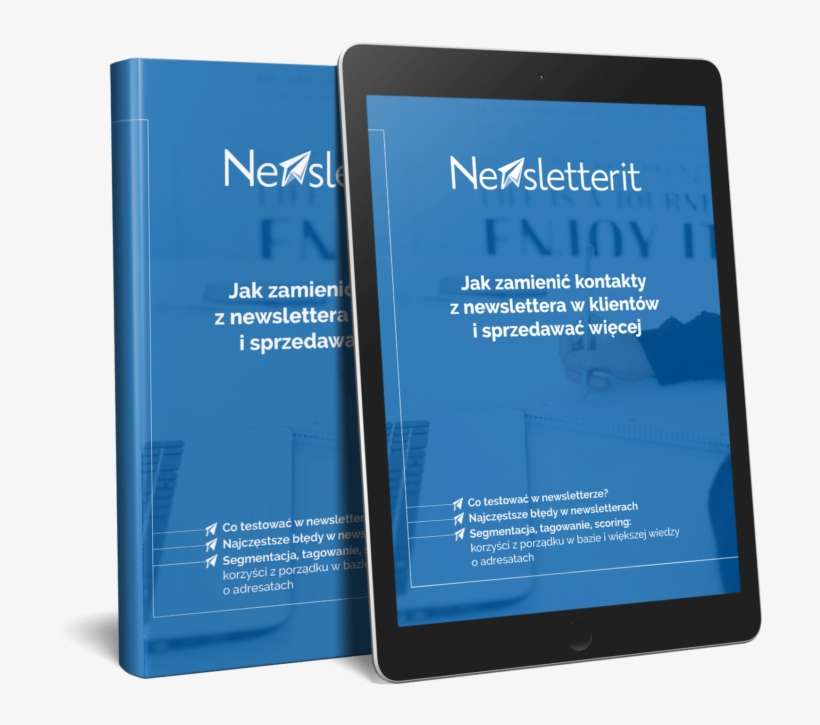Newsletterit E Book Mockup 1, transparent png download