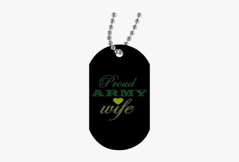 Proud Army Wife White Dog Tag - Batman Punching Trump Necklace, transparent png download