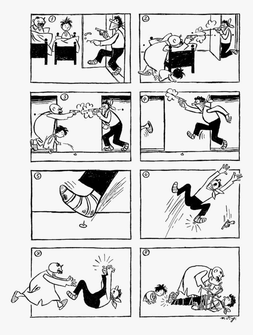 Al Día Siguiente, Sin Embargo Se Enteraron, Que El - Vater Und Sohn Reißzwecke, transparent png download