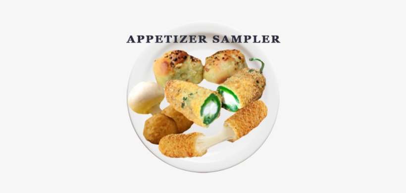 Appetizersampler-600x315 - Fried Food, transparent png download