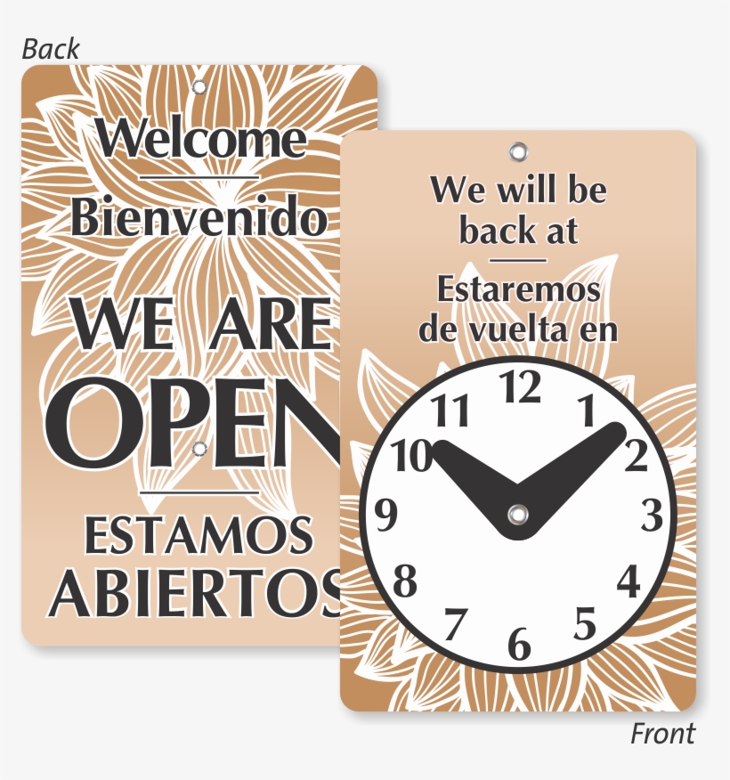 Zoom - Buy - Accuform We Will Be Back, transparent png download