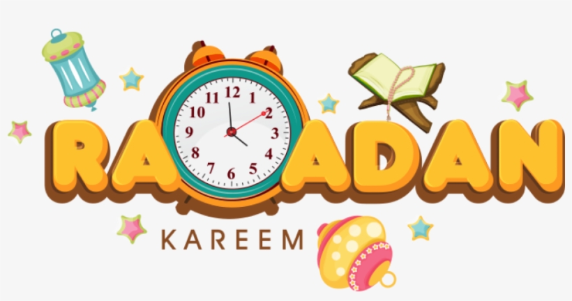 Ramadan Logo Png For Kids - Spiny Lobster Circle Wall Clock, transparent png download