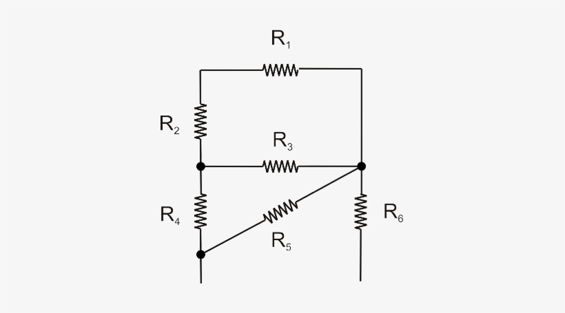 Image For Find The Equivalent Resistance Of The System - Resistor System, transparent png download