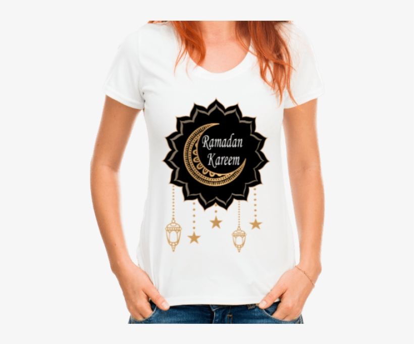 Ramadan Kareem Women's T-shirt - Faith Hope Love T Shirt Design, transparent png download