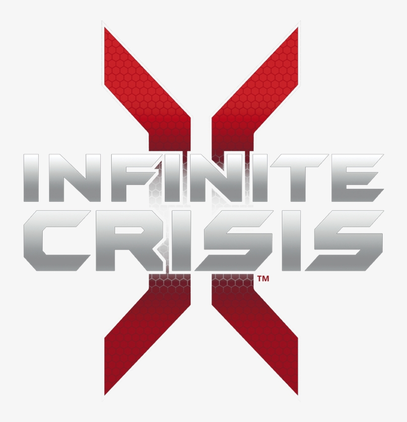 Infinite Crisis Logo Men's Ringer T-shirt - Graphic Design, transparent png download