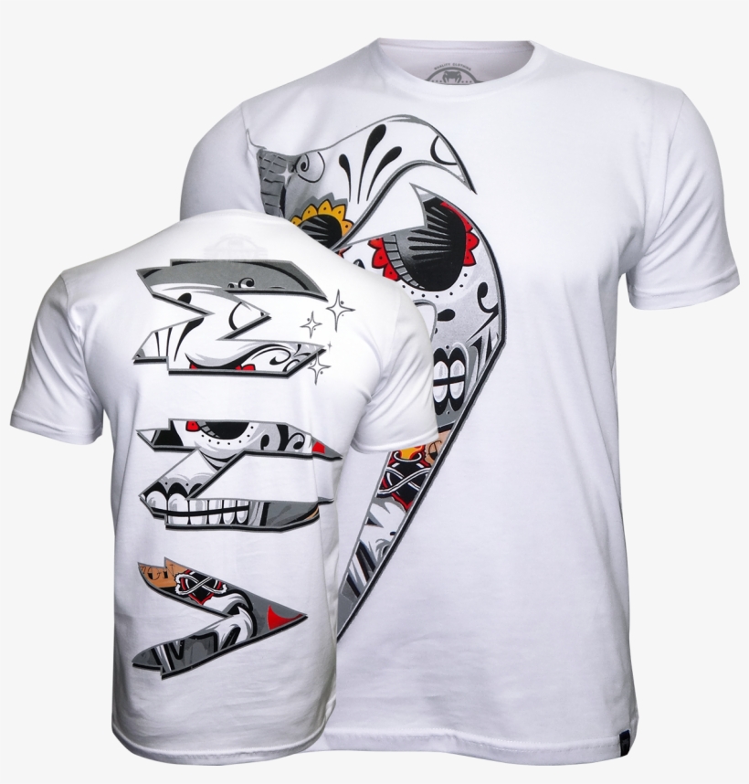 Camiseta Vnm Giant Santa Muerte - Camiseta Vnm Giant Santa Muerte Branco, transparent png download