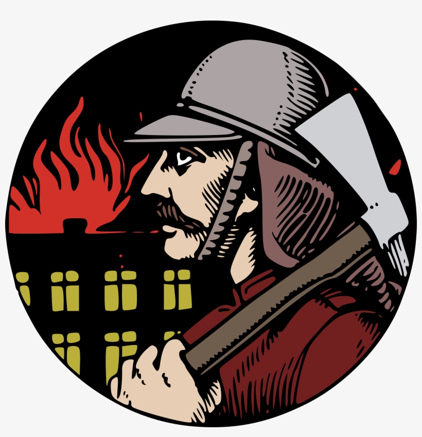 Big Image - Firefighter, transparent png download