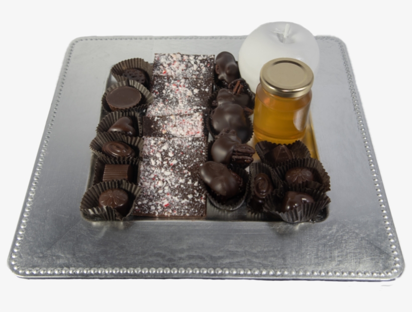 Silver Tray Chocolate Platter - Platter, transparent png download