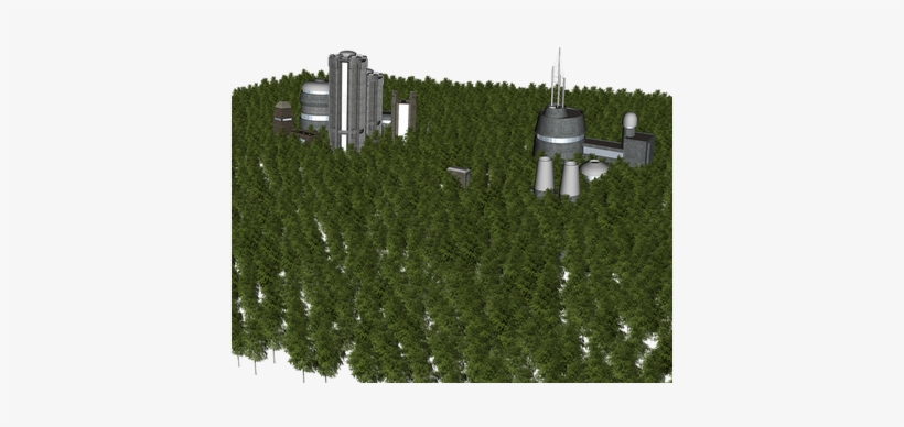 Poster Forest Lamdschaft Architecture Building Future - Building, transparent png download