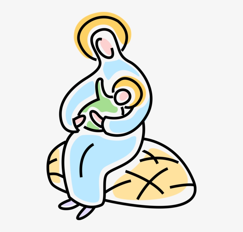 Vector Illustration Of Festive Season Christmas Nativity, transparent png download