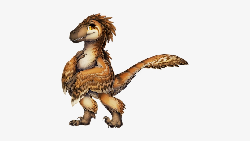 124 22 Red Tailed Hawk - Furvilla Velociraptor, transparent png download