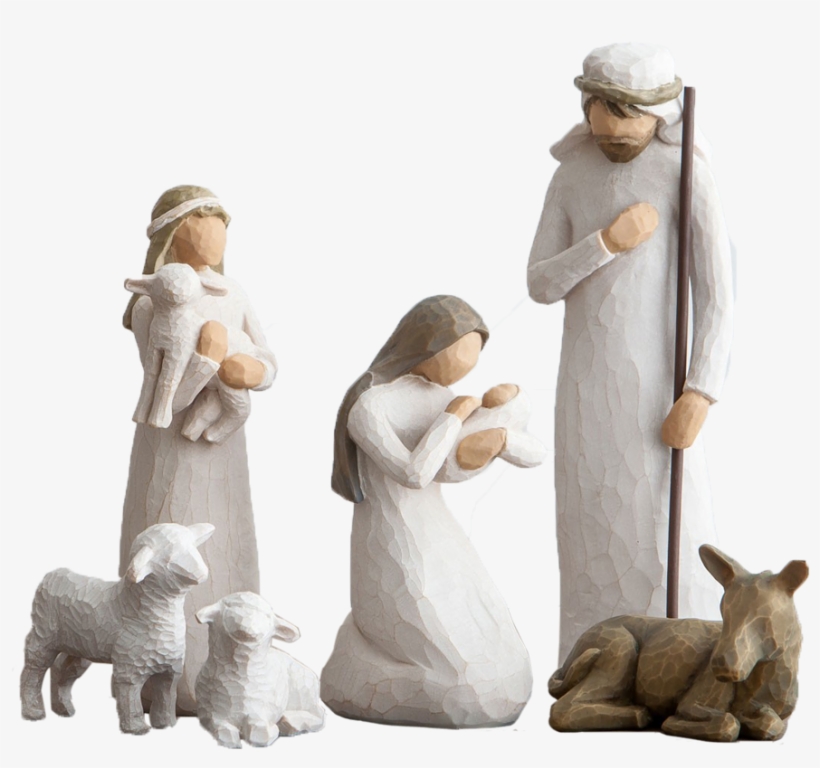 Unique Nativities To Help You Start Or Build Your Collection - Awe And Wonder - Willow Tree Nativity, transparent png download