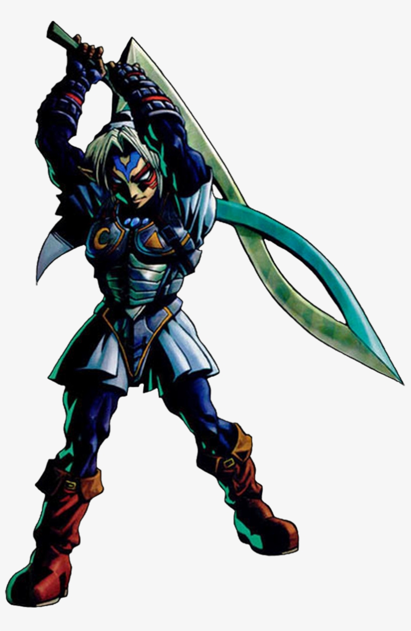 Fierce Deity Link - Link Zelda Majora's Mask, transparent png download