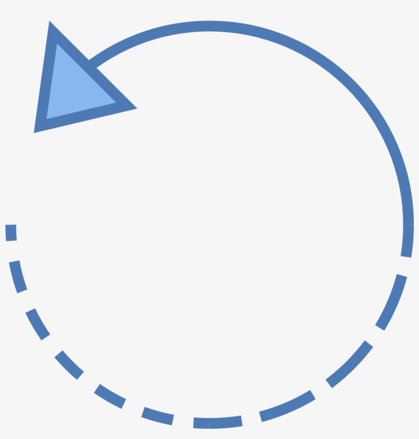 Rotate Left Icon - Vector Graphics, transparent png download