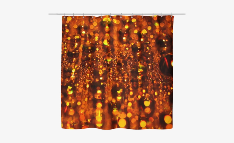 Gold Dew Shower Curtains - Interior Design, transparent png download