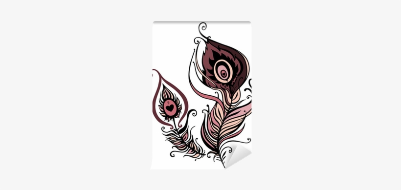Beautiful Stylized Peacock Feather - Free Ffffound Tato Golden King, transparent png download