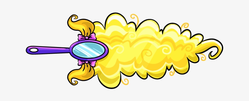 Golden Curls Magisword - Portable Network Graphics, transparent png download