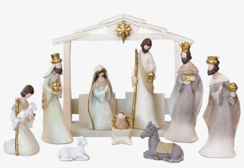 Unique Nativities To Help You Start Or Build Your Collection - Bella Crafts O Holy Night Nativity, transparent png download