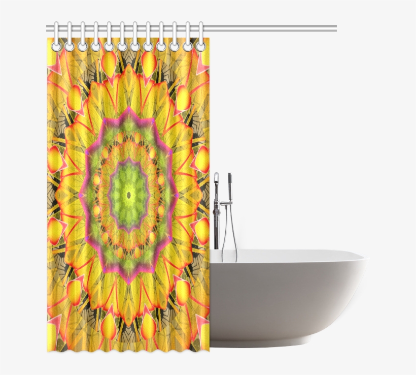 Beach Grass Golden Red Foliage Abstract Fall Days - Interestprint Kraken Shower Curtain Octopus Decor For, transparent png download