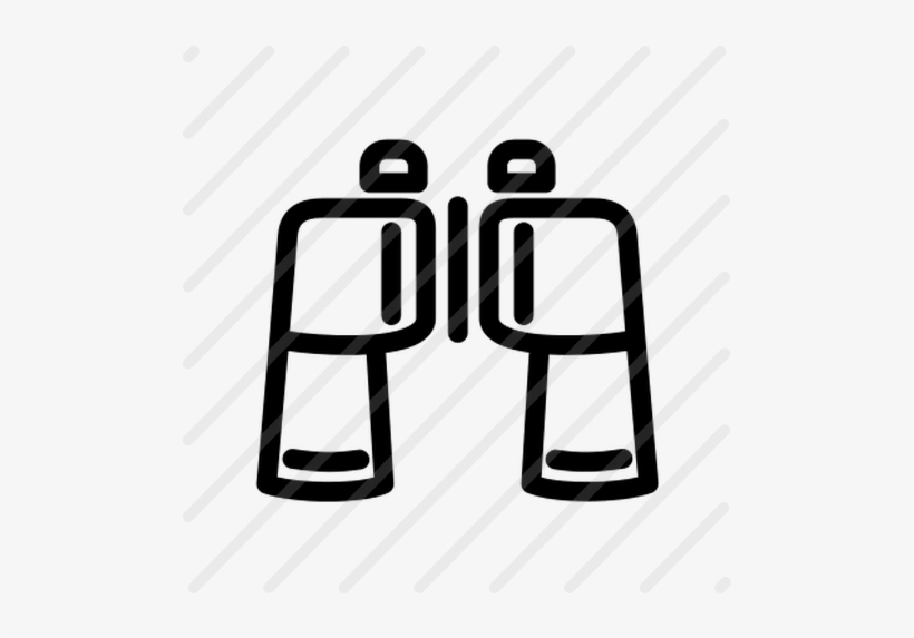 Binoculars Icon - Icon, transparent png download