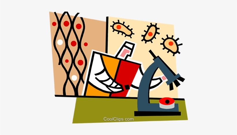 Scientist Looking Through A Microscope Royalty Free, transparent png download