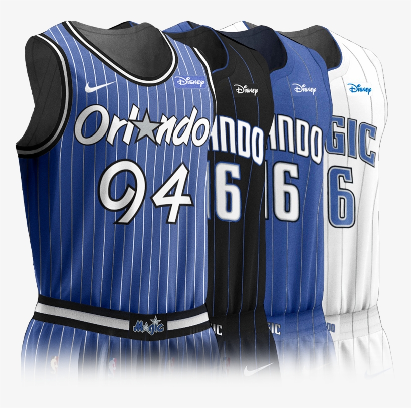 New This Season Classic Blue And Black Statement Jersey - Penny Hardaway, transparent png download