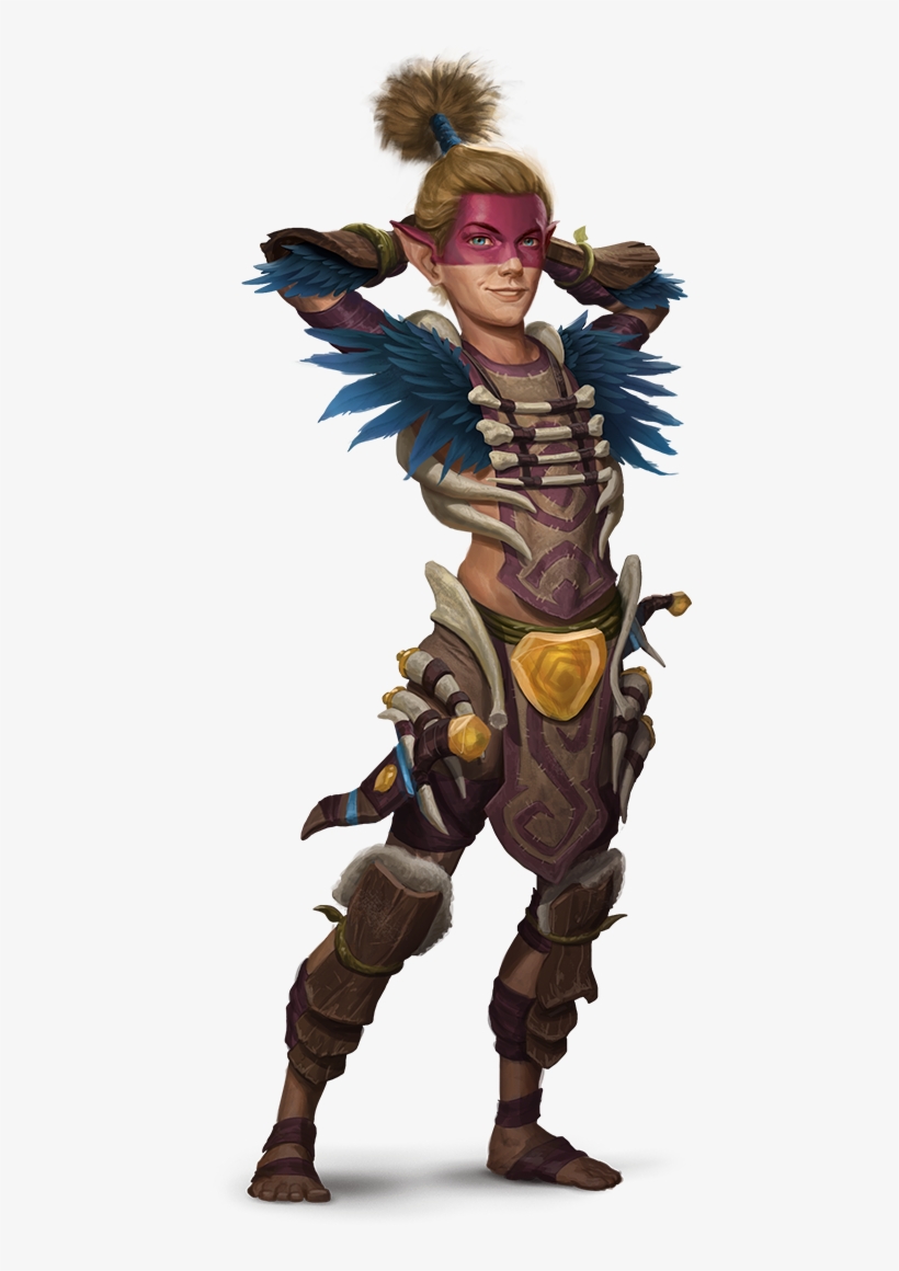 Halfling Male 1080 Transparent Halfling Female 1080 - D&d Halfling Art, transparent png download