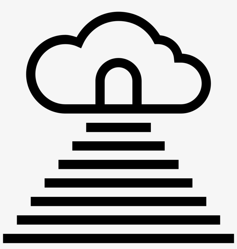 The Icon Entering Heaven Alive Looks Like A Pyramid - Heaven Symbol, transparent png download