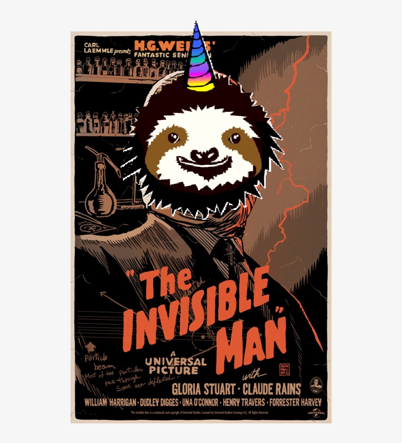 Adobe 20180204 060653 - Invisible Man 2018 Poster, transparent png download