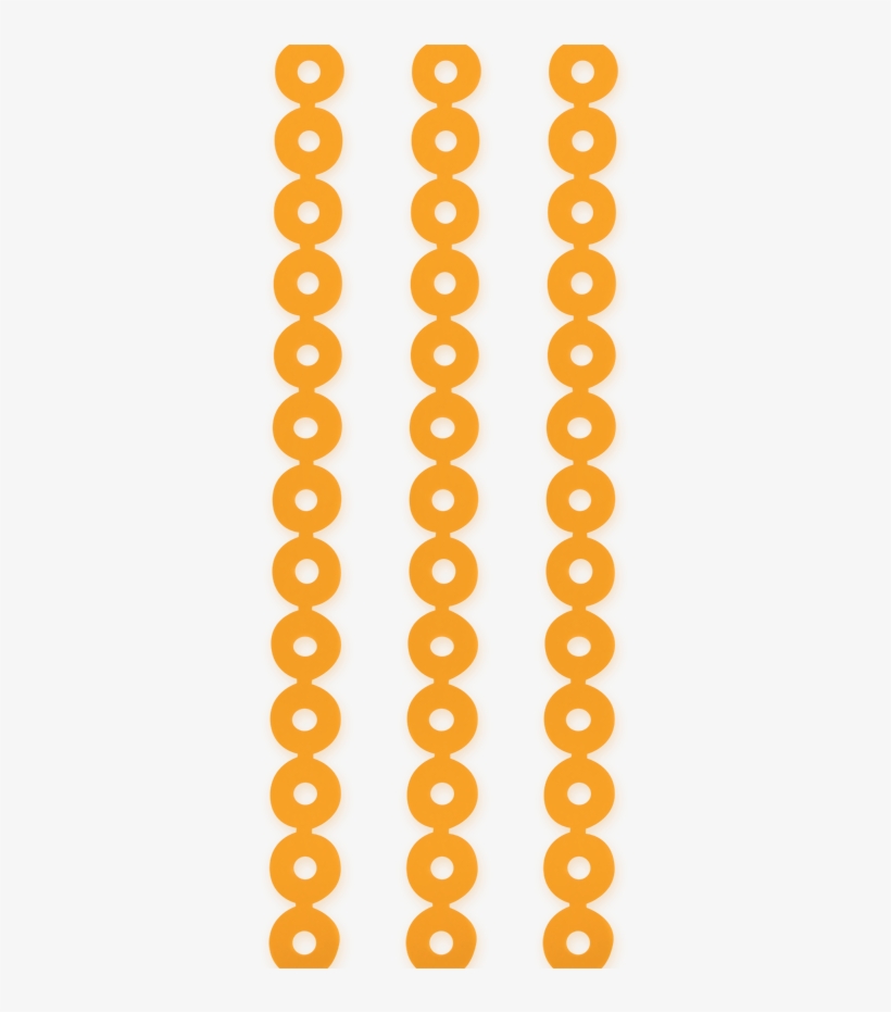 Heat Adhesive Neon Orange Sequins - Direct To Garment Printing, transparent png download