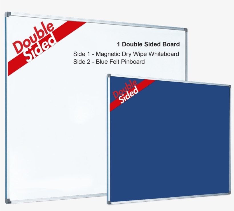 Duo Write & Pin Reversible Noticeboard - Paper, transparent png download