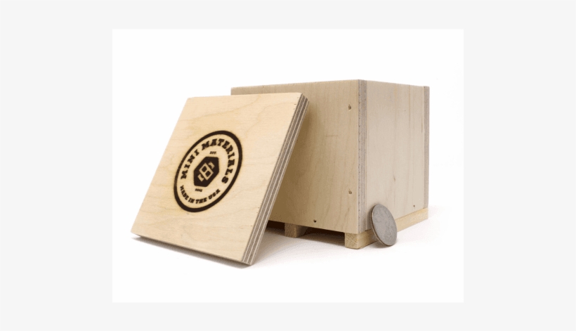 12 Scale Wood Crate For Pallet Of Cinder Blocks From - Pallet, transparent png download