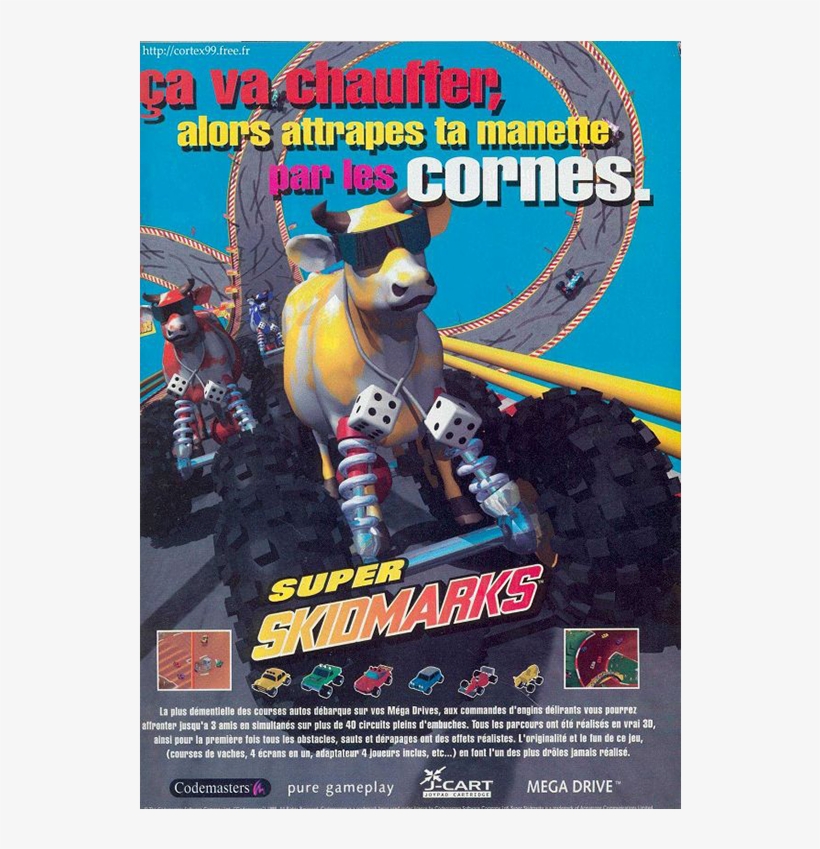 Super Skidmarks, transparent png download