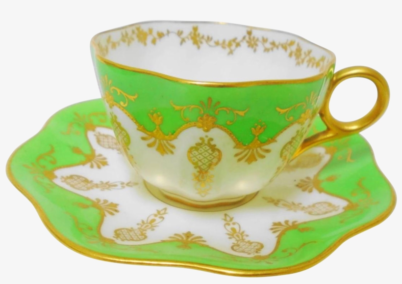 Exquisite Vintage Tea Cup And Saucer - Saucer, transparent png download