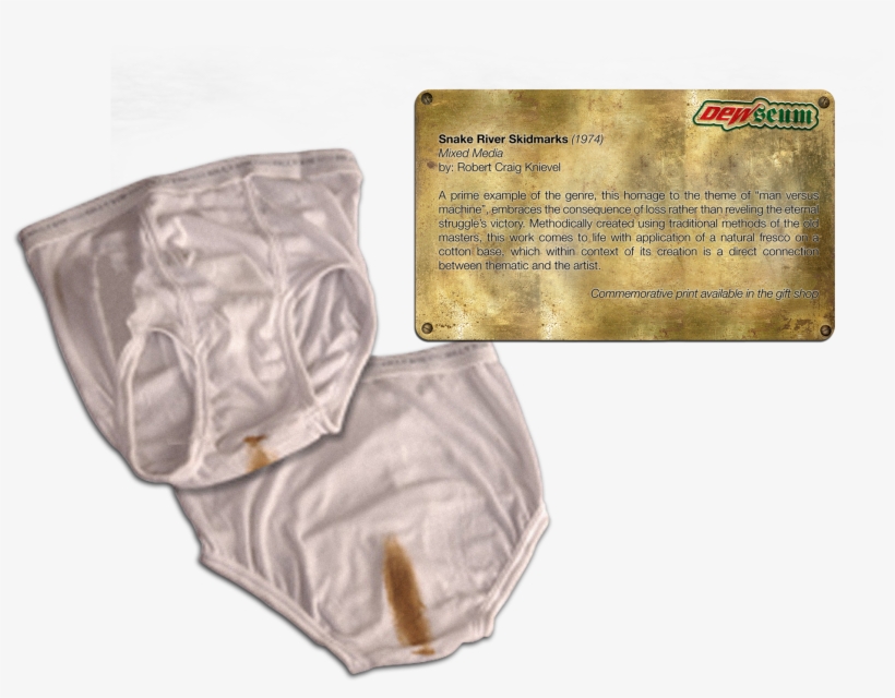 Snake River Skidmarks - Brief Safe, transparent png download