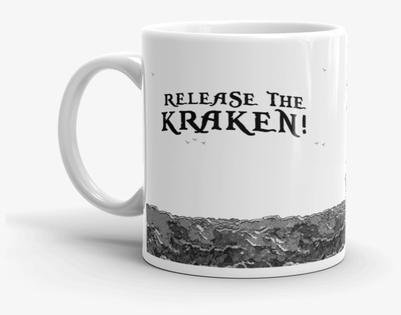 Release The Kraken Vintage Coffee Mug - Mug, transparent png download