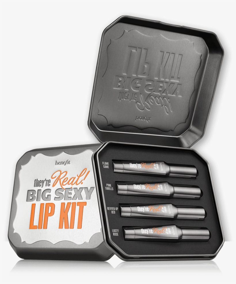 Big Sexy Lip Kit Contains Bright And Matte Lipstick - Benefit 'they're Real Big Sexy Lip' Kit, transparent png download