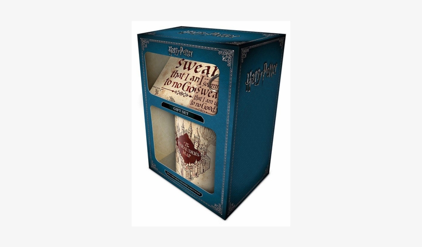 Harry Potter Geschenkbox Marauders Map - Harry Potter Taza Sensitiva Al Calor Marauder ́s Map, transparent png download